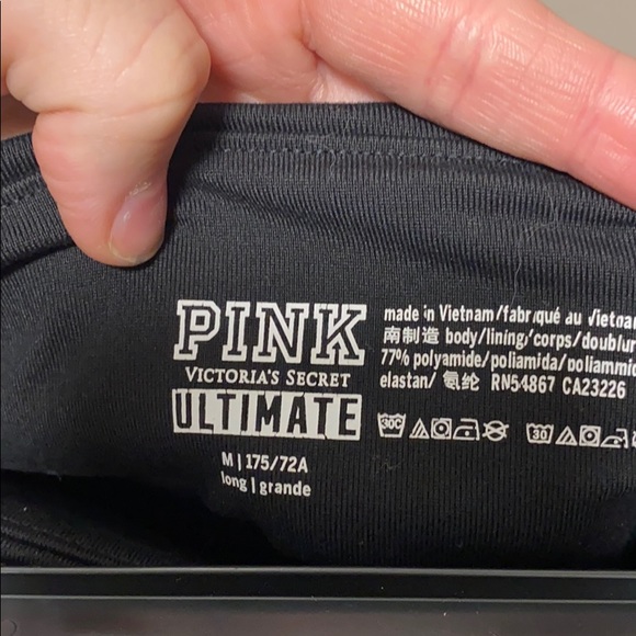 Victoria’s Secret PINK Black Ultimate Legging M - Picture 3 of 3
